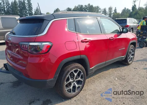 2025 Jeep Compass Limited 4X4 z USA, uszkodzony, nr VIN 3C4NJDCN8ST579505